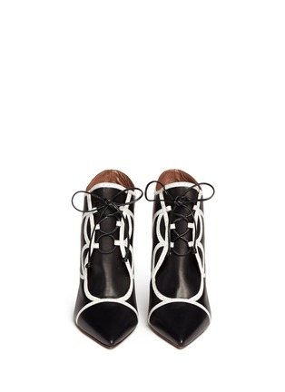 Figure View - Click To Enlarge - TABITHA SIMMONS - Tinsley' brogue trim leather ankle boots