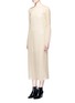 Front View - Click To Enlarge - MS MIN - Silk gauze layered maxi dress