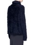 Back View - Click To Enlarge - MS MIN - Shaggy wool-blend turtleneck sweater