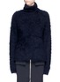 Main View - Click To Enlarge - MS MIN - Shaggy wool-blend turtleneck sweater