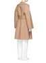 Back View - Click To Enlarge - MS MIN - Oversized belted wool blend coat