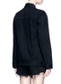 Back View - Click To Enlarge - ALEXANDER WANG - 'Daze' cotton denim jacket