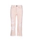 Main View - Click To Enlarge - ALEXANDER WANG - 'Rival' distressed cropped jeans