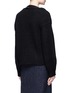 Back View - Click To Enlarge - ACNE STUDIOS - 'Holden' split shoulder chunky knit sweater