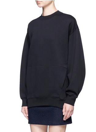 Front View - Click To Enlarge - ACNE STUDIOS - 'Karvel' oversized cotton sweatshirt