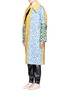 Front View - Click To Enlarge - ACNE STUDIOS - 'Bertilyn' patchwork leopard print felted mohair blend coat