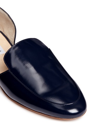 Detail View - Click To Enlarge - GABRIELA HEARST - 'Francis' spazzolato leather d'Orsay loafers