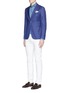 Figure View - Click To Enlarge - ISAIA - 'Como' cotton chambray shirt