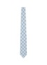 Main View - Click To Enlarge - ISAIA - Houndstooth check seven fold linen tie