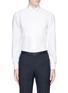 Main View - Click To Enlarge - ISAIA - 'Londra' pleated bib faille tuxedo shirt