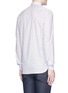 Back View - Click To Enlarge - ISAIA - 'Milano' check plaid poplin shirt