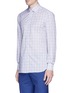 Front View - Click To Enlarge - ISAIA - 'Parma' check plaid poplin shirt