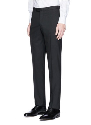 Front View - Click To Enlarge - ISAIA - Notched waist wool pants