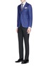Figure View - Click To Enlarge - ISAIA - Notched waist wool pants