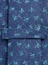 Detail View - Click To Enlarge - ISAIA - Crosshatch coral print seven fold tie
