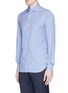 Front View - Click To Enlarge - ISAIA - 'Milano' check plaid poplin shirt