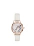 Main View - Click To Enlarge - OLIVIA BURTON  - 'Blossom Birds' leather strap 30mm watch