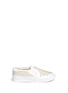 Main View - Click To Enlarge - AKID - 'Liv' stud leather kids slip-ons
