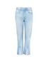 Main View - Click To Enlarge - GRLFRND - 'Cheryl' frayed split cuff jeans