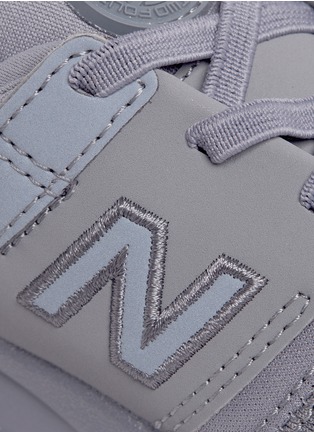 Detail View - Click To Enlarge - NEW BALANCE - '247 Sport' mesh panel stretch lace toddler sneakers