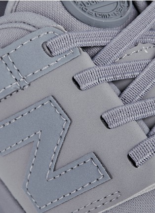 Detail View - Click To Enlarge - NEW BALANCE - '247 Sport' mesh panel stretch lace kids sneakers