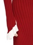 Detail View - Click To Enlarge - ESTEBAN CORTAZAR - Asymmetric ruffle hem one-sleeve dress