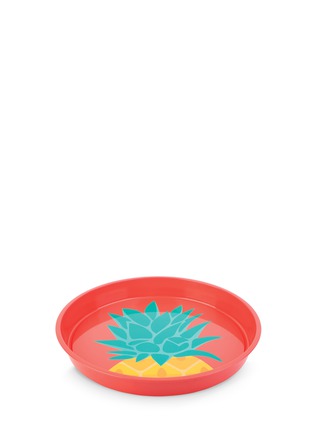 Detail View - Click To Enlarge - SUNNYLIFE - Pineapple round tray