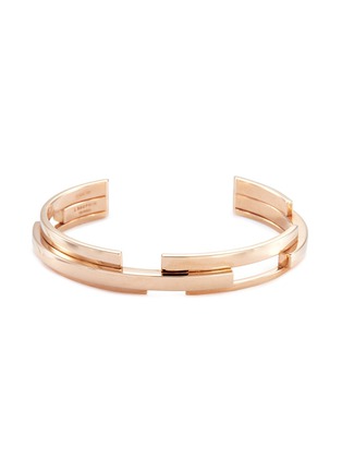 Main View - Click To Enlarge - DAUPHIN - 'Volume' 18k rose gold three tier cuff