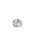 Main View - Click To Enlarge - DAUPHIN - 'Volume' 18k white gold cutout five tier ring