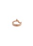 Figure View - Click To Enlarge - DAUPHIN - 'Disruptive' diamond 18k rose gold two tier ring
