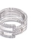 Detail View - Click To Enlarge - DAUPHIN - Diamond 18k white gold ring