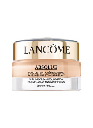 Main View - Click To Enlarge - LANCÔME - Absolue Sublime Cream Foundation SPF 26 PA+++ – 100-P