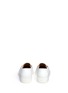 Back View - Click To Enlarge - 73426 - 'Gary' double zip leather kids slip-ons