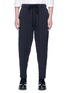 Main View - Click To Enlarge - UMA WANG - 'Pigiama' stripe jacquard jogging pants