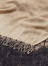 Detail View - Click To Enlarge - UMA WANG - Frame print virgin wool gauze scarf