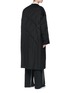Back View - Click To Enlarge - SULVAM - Raw edge quilted padded wool coat