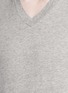 Detail View - Click To Enlarge - JAMES PERSE - Combed cotton V-neck T-shirt