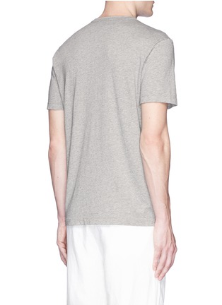 Back View - Click To Enlarge - JAMES PERSE - Combed cotton crew neck T-shirt