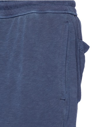 Detail View - Click To Enlarge - JAMES PERSE - Garment dyed French terry sweat shorts