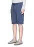 Front View - Click To Enlarge - JAMES PERSE - Garment dyed French terry sweat shorts