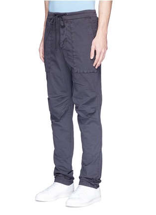 Front View - Click To Enlarge - JAMES PERSE - Cotton poplin cargo pants