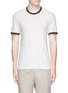 Main View - Click To Enlarge - JAMES PERSE - Slub cotton-linen ringer T-shirt