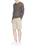 Figure View - Click To Enlarge - JAMES PERSE - Combed cotton crew neck T-shirt