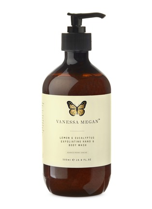 Main View - Click To Enlarge - VANESSA MEGAN - Lemon and Eucalyptus Exfoliating Hand and Body Wash 500ml