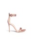 Main View - Click To Enlarge - GIANVITO ROSSI - 'Elysium' strass embellished satin sandals