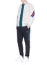 Figure View - Click To Enlarge - ADIDAS - 3-Stripes outseam track pants