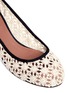 Detail View - Click To Enlarge - TABITHA SIMMONS - 'Minnie Daisy' crochet ballerina pumps