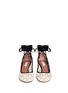 Front View - Click To Enlarge - TABITHA SIMMONS - 'Minnie Daisy' crochet ballerina pumps