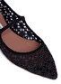 Detail View - Click To Enlarge - TABITHA SIMMONS - 'Hermione Daisy' crochet Mary Jane flats