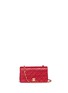 Main View - Click To Enlarge - VINTAGE CHANEL - Quilted leather flap bag